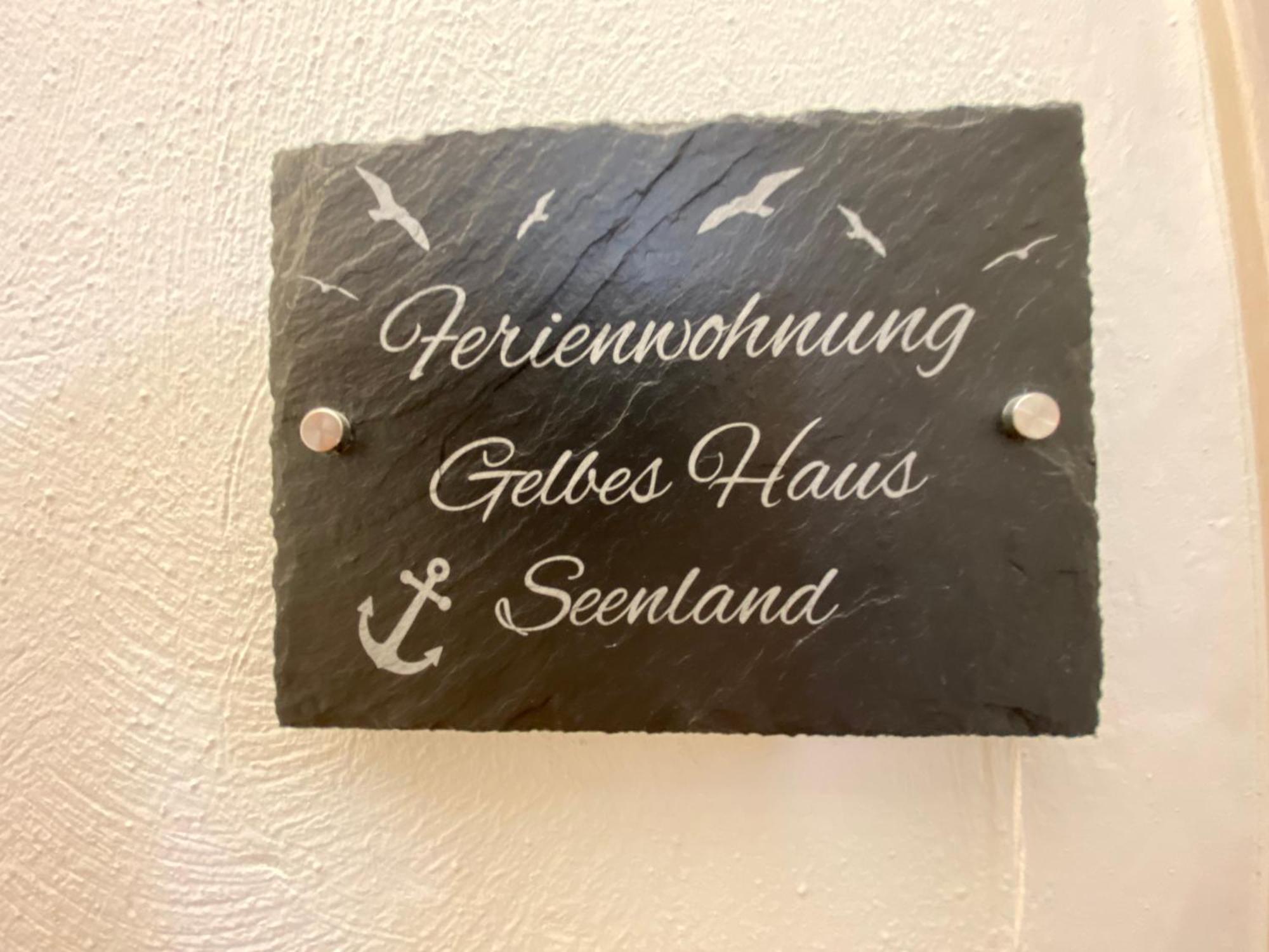 Gelbes Haus Seenland Ferienwohnungen Xl Elsterheide Kültér fotó