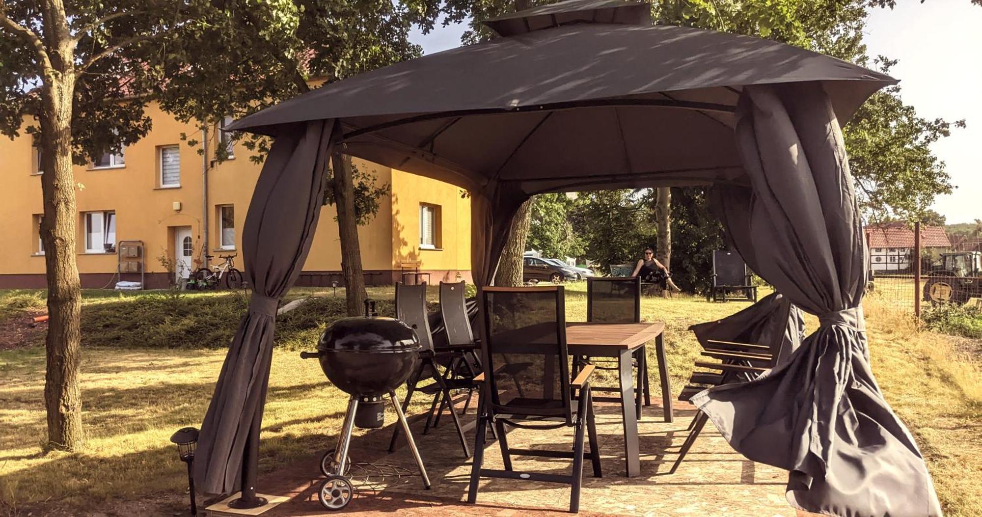 Gelbes Haus Seenland Ferienwohnungen Xl Elsterheide Kültér fotó